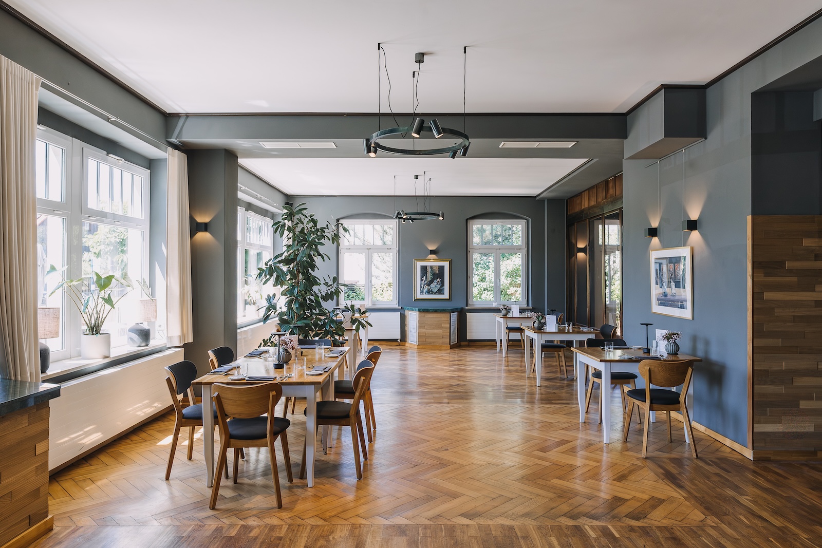 Neues Design Gastraum Restaurant Heiderand Dresden